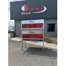 pondoir collectif linéaire ramassage arrière (env.70 poules)